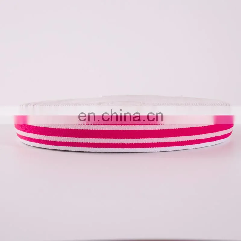 direct manufacture knitted elastic band with buttons hole for maternity dress