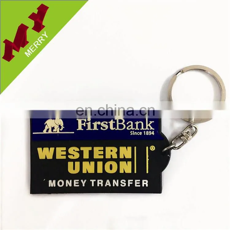 Promotional gifts good price custom Soft pvc keychain