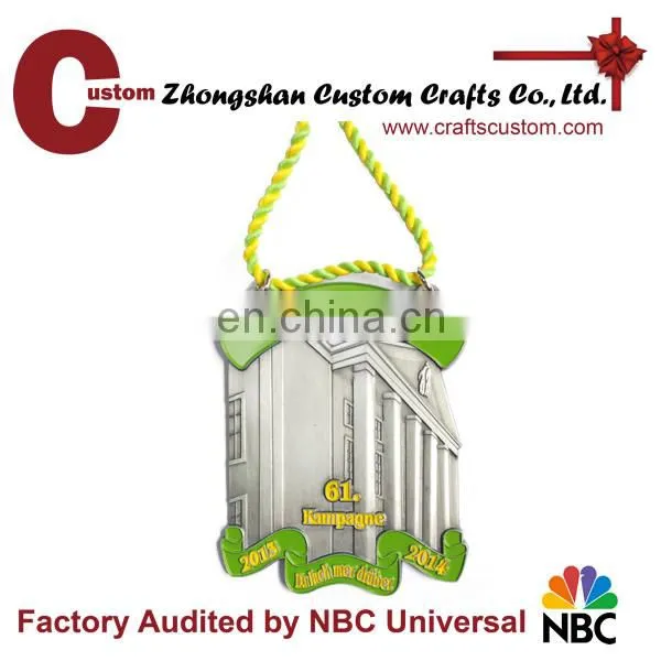 Customized kids' metal medal for souvenir & gift