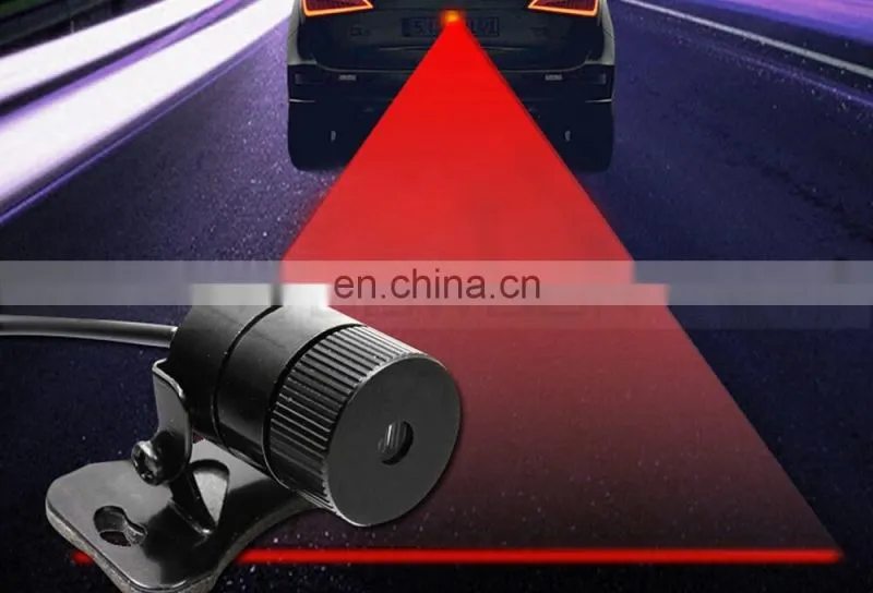 Car Laser Fog Light Rear Anti-Collision Driving Safety Signal Warning Lamp Car Warning Light