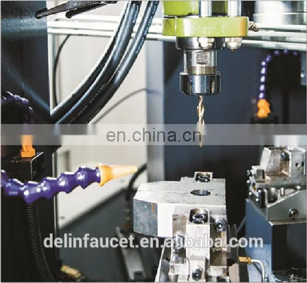DL-AC-ZSB 5 axis CNC drilling milling machine for machining aluminum parts