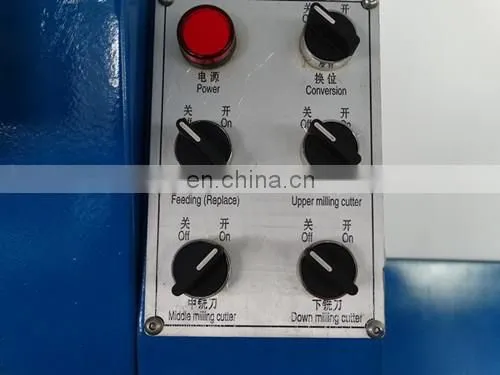 Automatic Water Slot Milling Machine used pvc window manufacturing machine