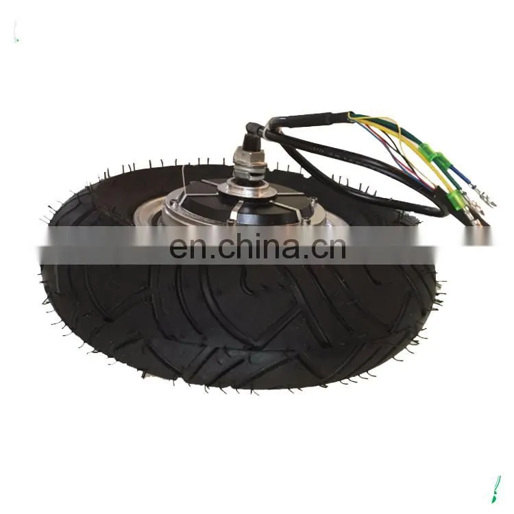 13 inch high torque 36V 48V electric scooter motor with tyre