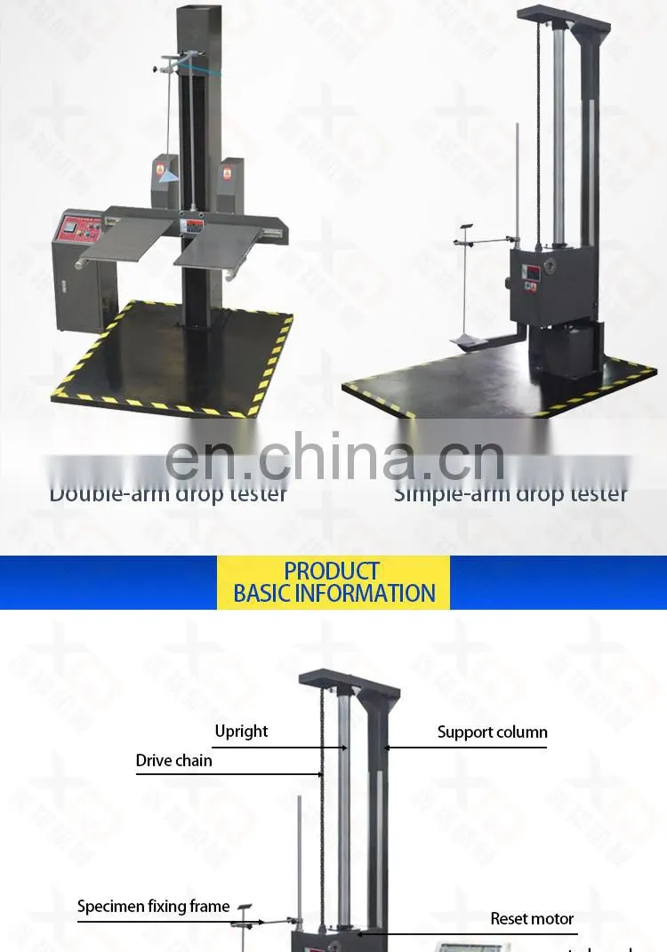 High Accuracy Package Drop Test Machine Price Drop test machine