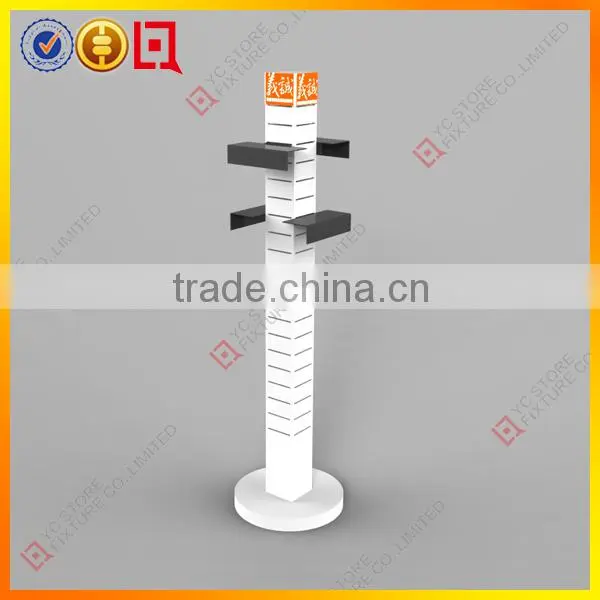 Metal Shoes Store Fixture Floor Display Stand