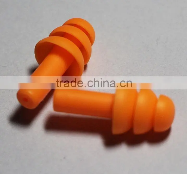 Ear plug, Sound insulation and noise reduction ear plug/Waterproof silicone earplugs