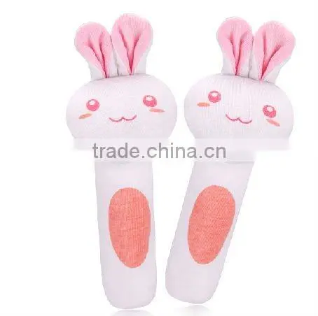 Cute sounding plush baby sticks soft toy/baby toy