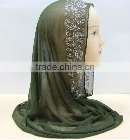 A394 Newest VOGUE 39cm*54cm MUSLIM SCARF HIJAB