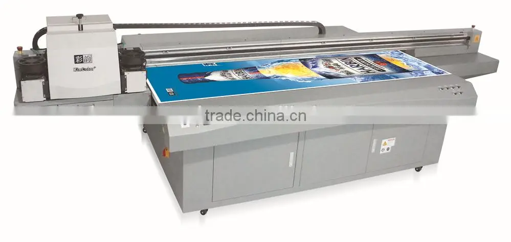 Promotion!UV printer of old brand Kincolor UV1325D uv printer with konica 512 printhead