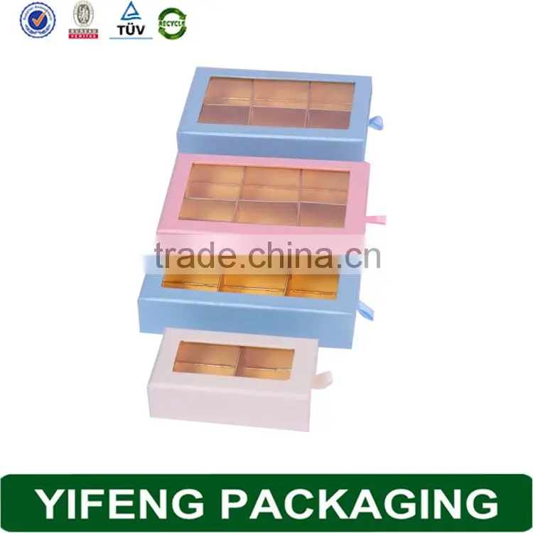 Fashion clear hard pvc/plastic offset printing packaging box