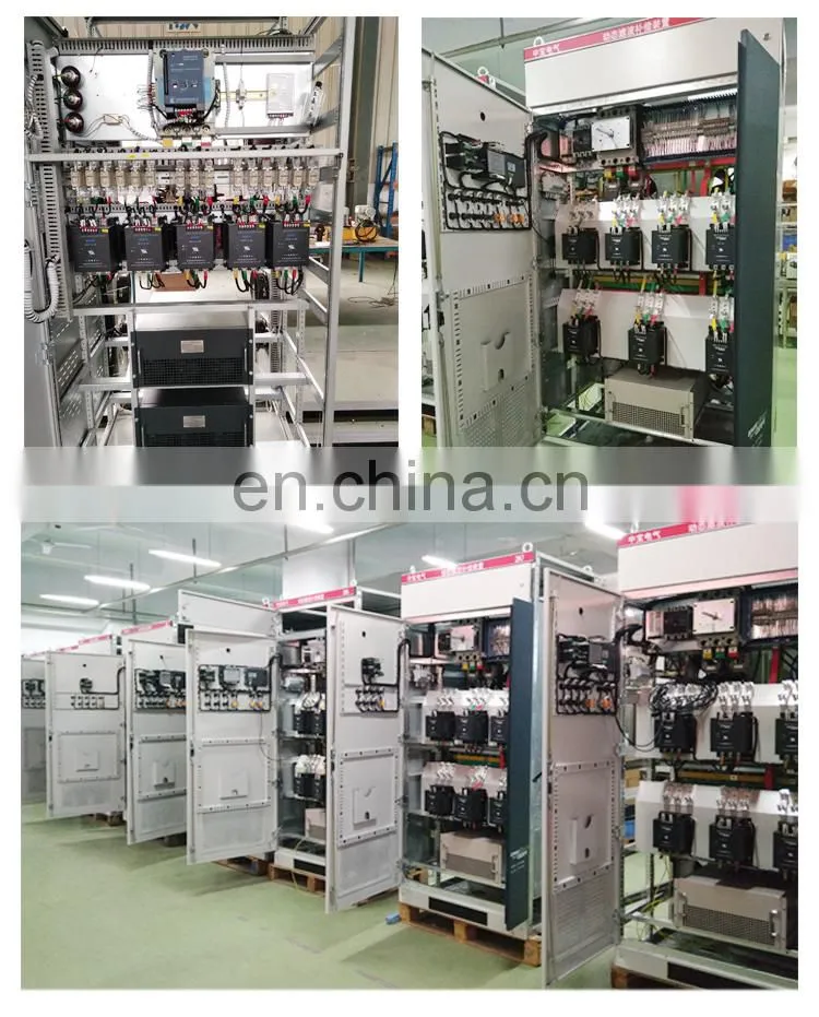 High quality static var generator low voltage automatic reactive power compensation switchgear