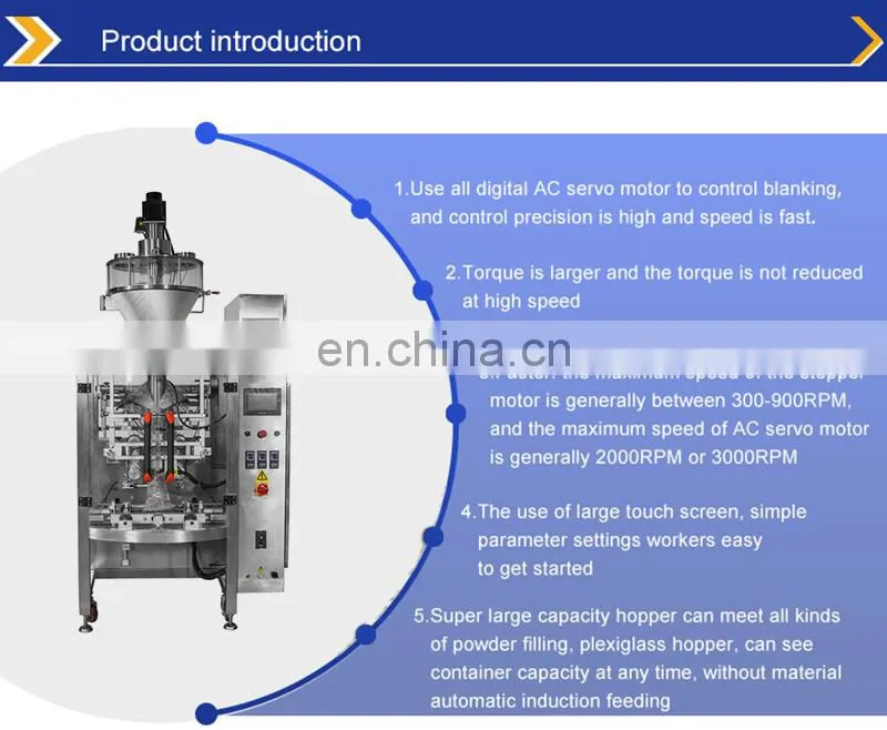 Small Grain Coffee Food Plastic Bags Nut Sachet Packaging Machinery Product