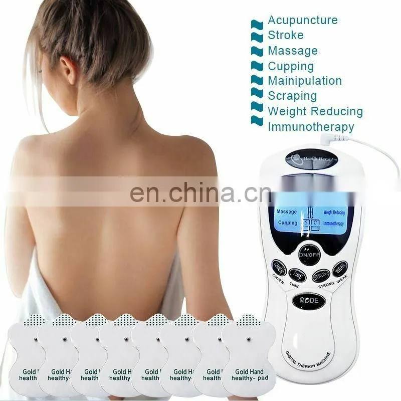 Muscle Stimulator Electrotherapy Massager Full Body Relax Pain Relief Machine