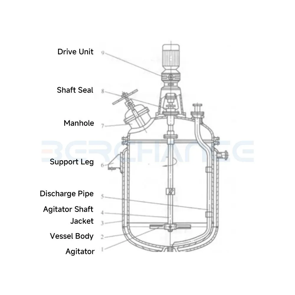 Different Reactor Design Requirements in Chemical, Pharmaceutical, and Food Industries