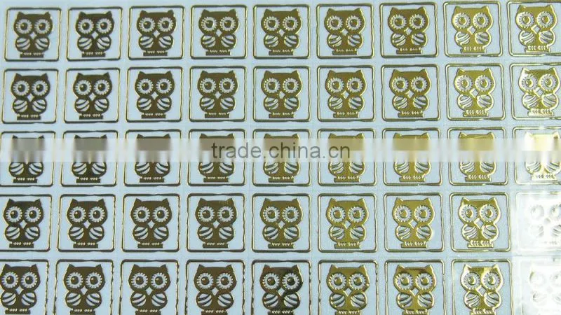 Factory custom Nickel Sticker Electroforming logo