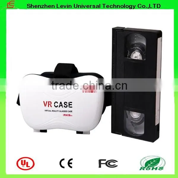 Factory Fashion New Products Cool Phone 4.0-6.3inch Virtual Reality 3D Cheap Glasses VR Phone Case