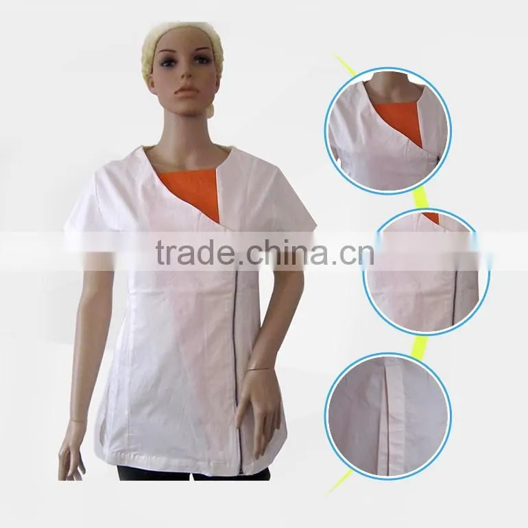 Exported to Southeast Asia Cheap Price B10432 Beauty Therapist Uniforms