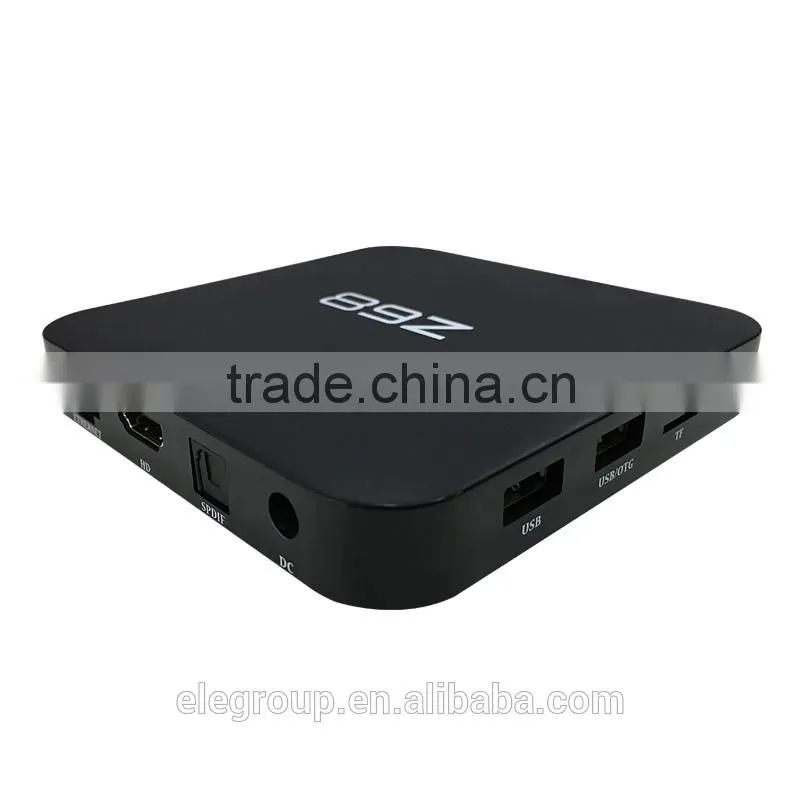Z68 octa core rk3368 2G RAM,16G ROM 2.4G/5G WIFI android 5.1 tv box