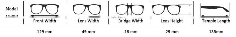 2015 new stylish fashion women the reading glasses frame made in danyang from china