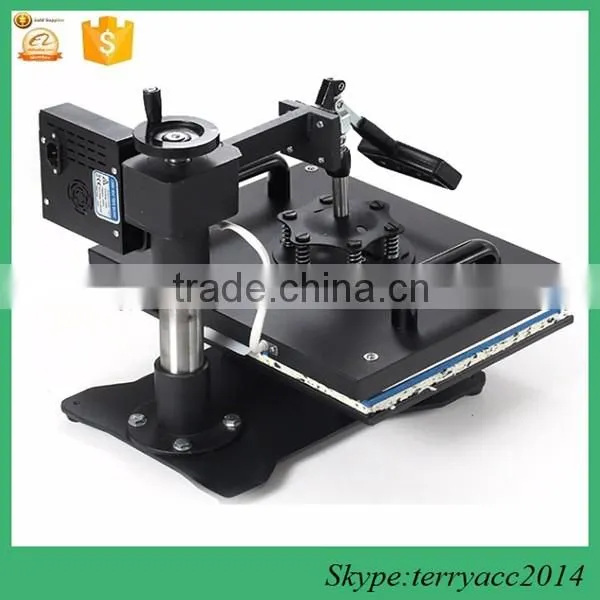 38cm x 38cm 5in1 Digital Transfer Sublimation Heat Press Machine T-Shirt Mug Hat Plate