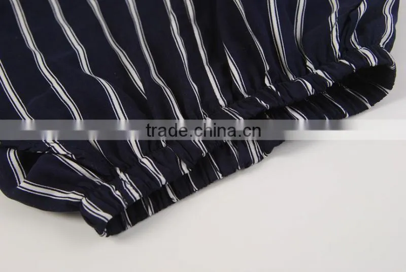 Wholesale Baby Girl Clothes 2016 New Summer Girl Printed Striped Pants Lovely Little Girl Pants
