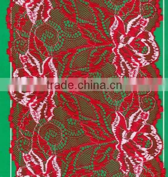 spandex patterned tulle