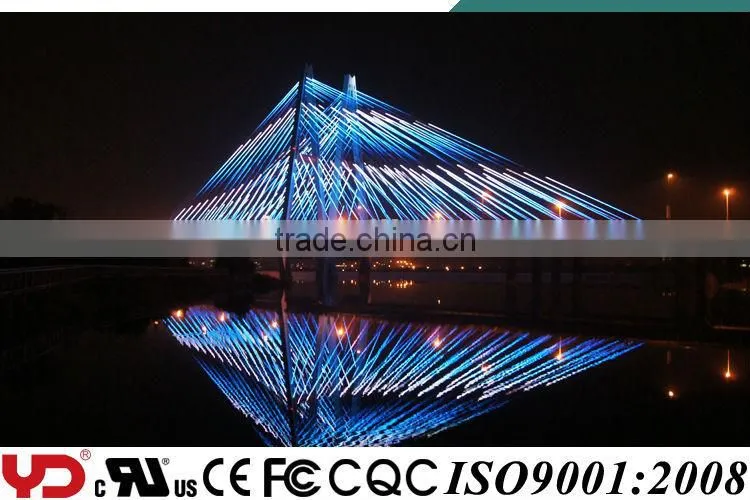 IP68 patented waterproof Anti-weather bridge stay cable LED digital control