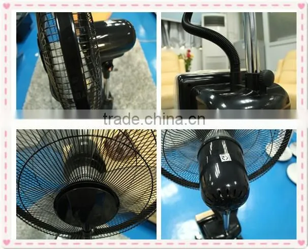 2015 newest OEM indoor use electric fan air cooling fan water mist fan