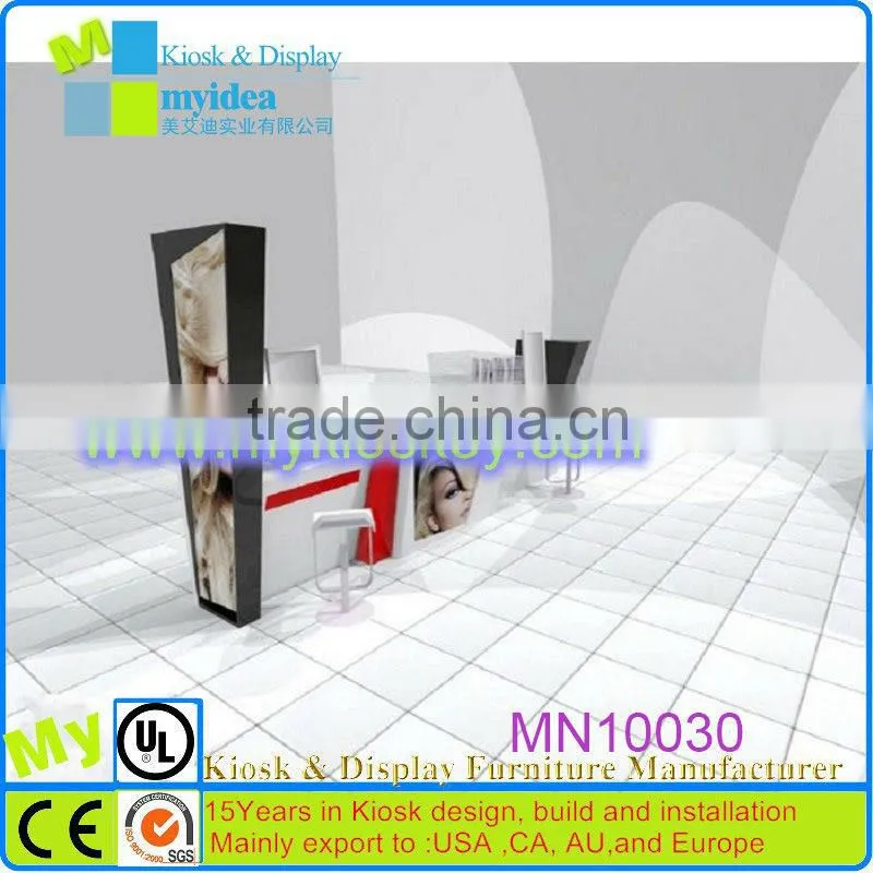 double marble top manicure nail tables for sale