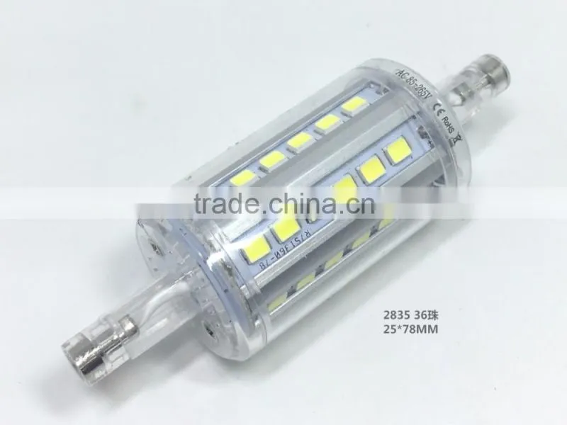 SMD 2835 5W 8W 10W 12W 360 beam angle R7S led light