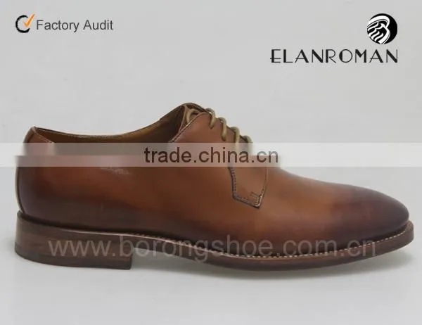 Good workmanship handmade new model derby shoes men