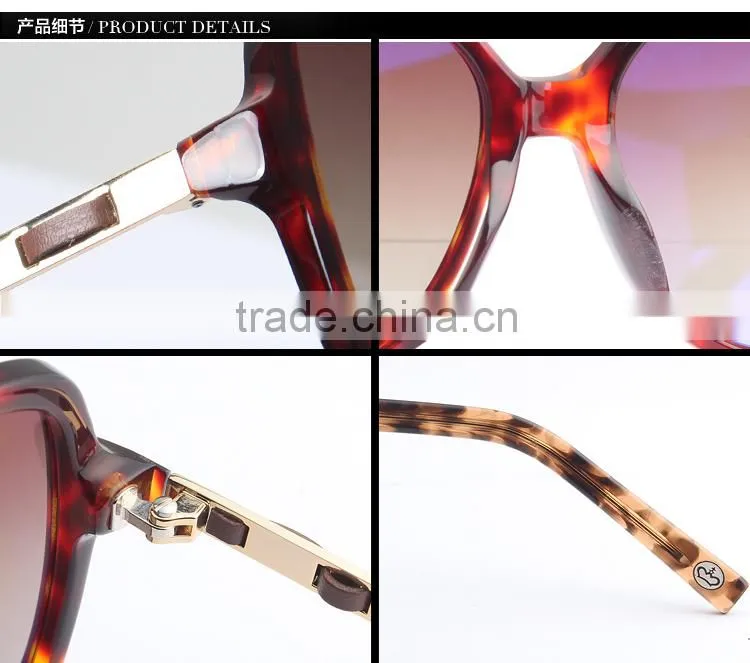 2015 New Style Sunglasses Square Polarized Lens Women Sunglasses