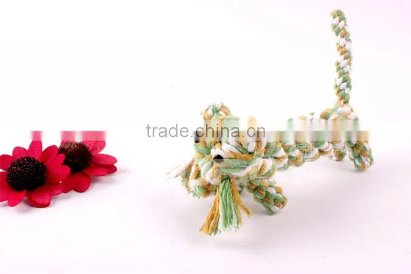 tiger animal shape cotton wonder pet toys