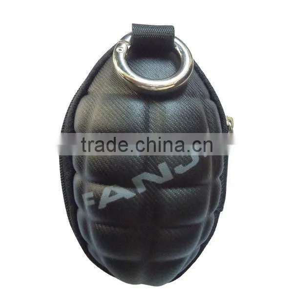 Personalized grenade shape key case