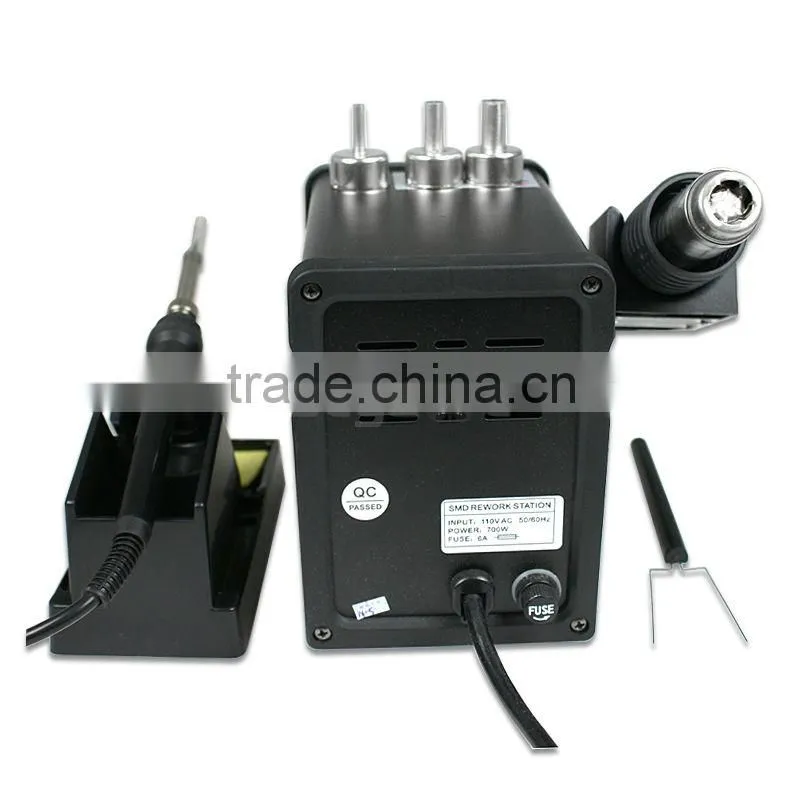 Hot Air Gun Solder IRON Welder ESD 2-1 SMD REWORK welding Station 8786D