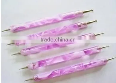 5pcs* 2 Way Nail Art Tool Set PRO Marbleizing nail dotting tool/Nail Dotting Tool