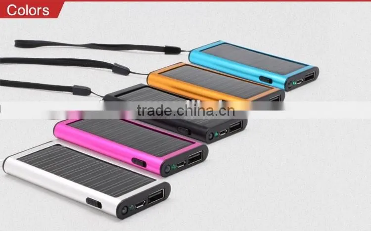 1200mah mini solar multiple mobile phone charger