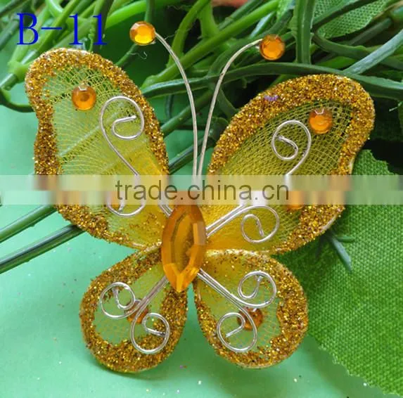 Silk Stocking Butterfly for Home Decoration