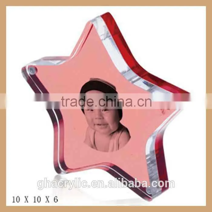 Various acrylic photo frame,customized magnetic photo frame