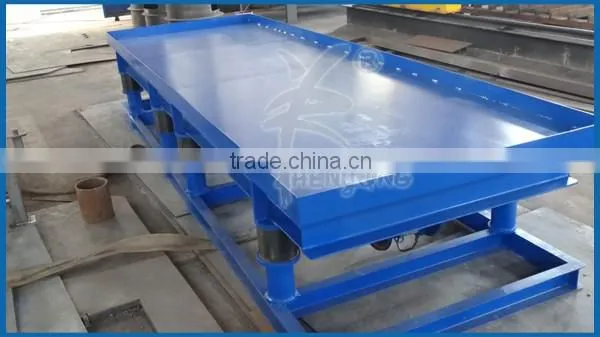 Carbon steel vibration table for concrete moulds