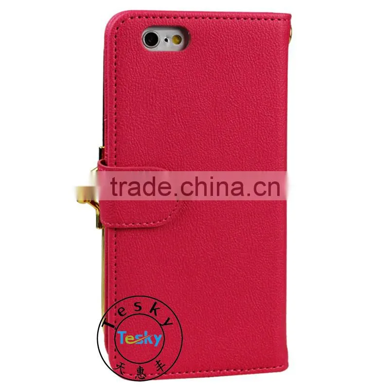 for iphone 6 plus cover cases purse leather, phone cover for iphone 6