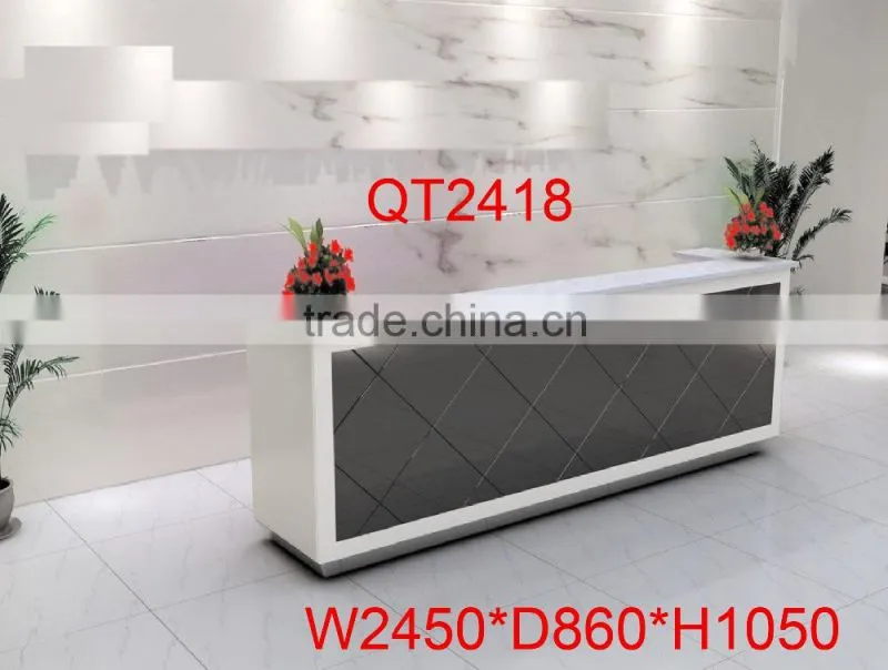 high quality high end reception desk dimensions factory sell directly QT2508
