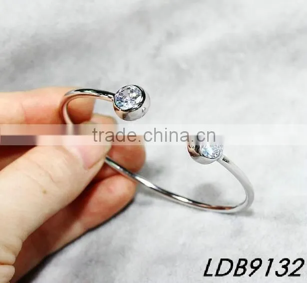 Gold and Gun Metal Alloy Interval Bracelets Fashion Jewelry