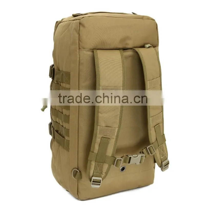 Outdoor camouflage travel tactical military duffle bag