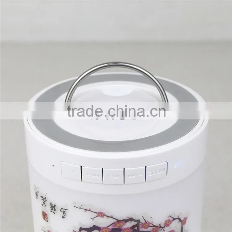 2016 Led Touch Sensor Wireless Portable Bluetooth Smart LED Music Lamp