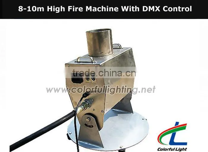 Fashion show stage conert DJ sound event equipment with DMX Fire Projector Machine/Stage Effect Flame Projector