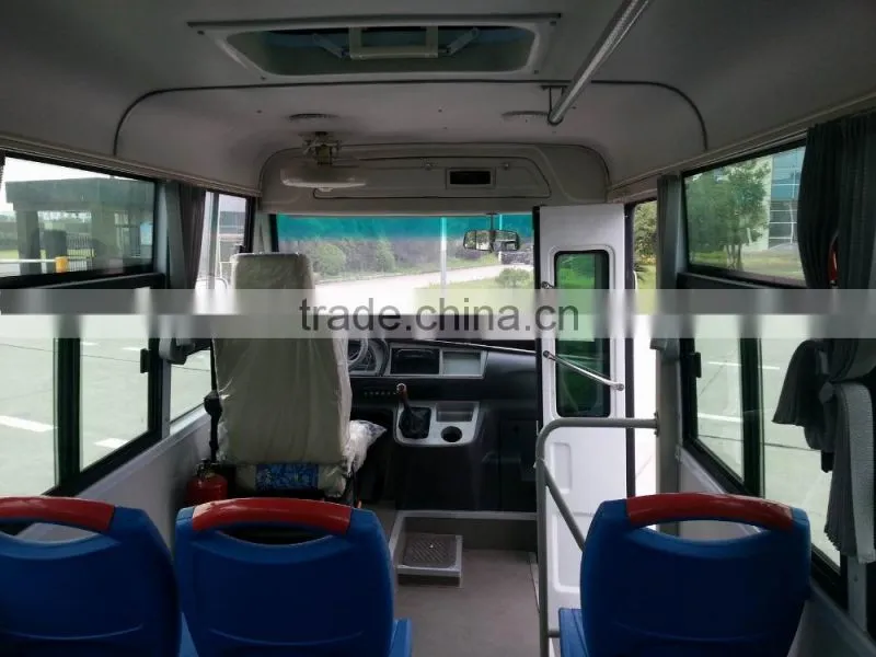 Low price 5.5m 18 seats New model mini city bus for sale
