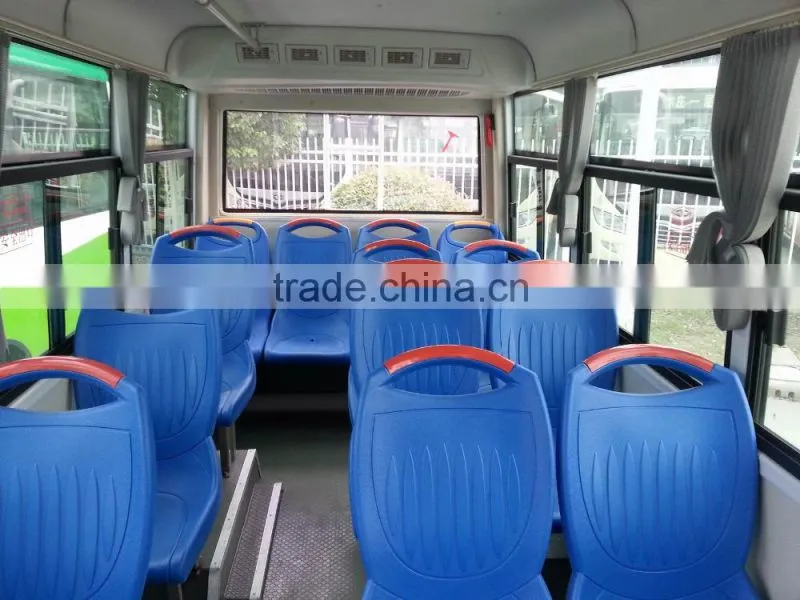 Low price 5.5m 18 seats New model mini city bus for sale
