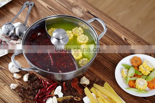 S shape China Guangdong chafing dish