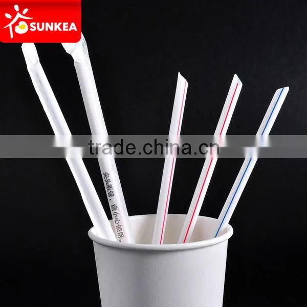 Hot selling large plastic drinking straw